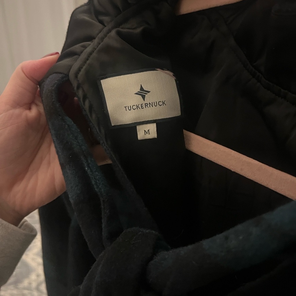 Plaid Ruffle Neck Top - Picture 4 of 4